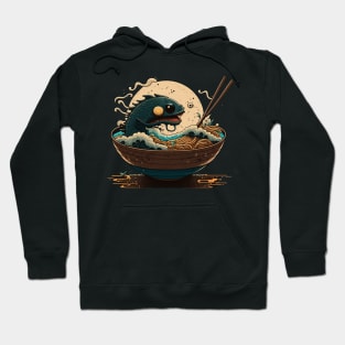 Ramen Bowl Monster Hoodie